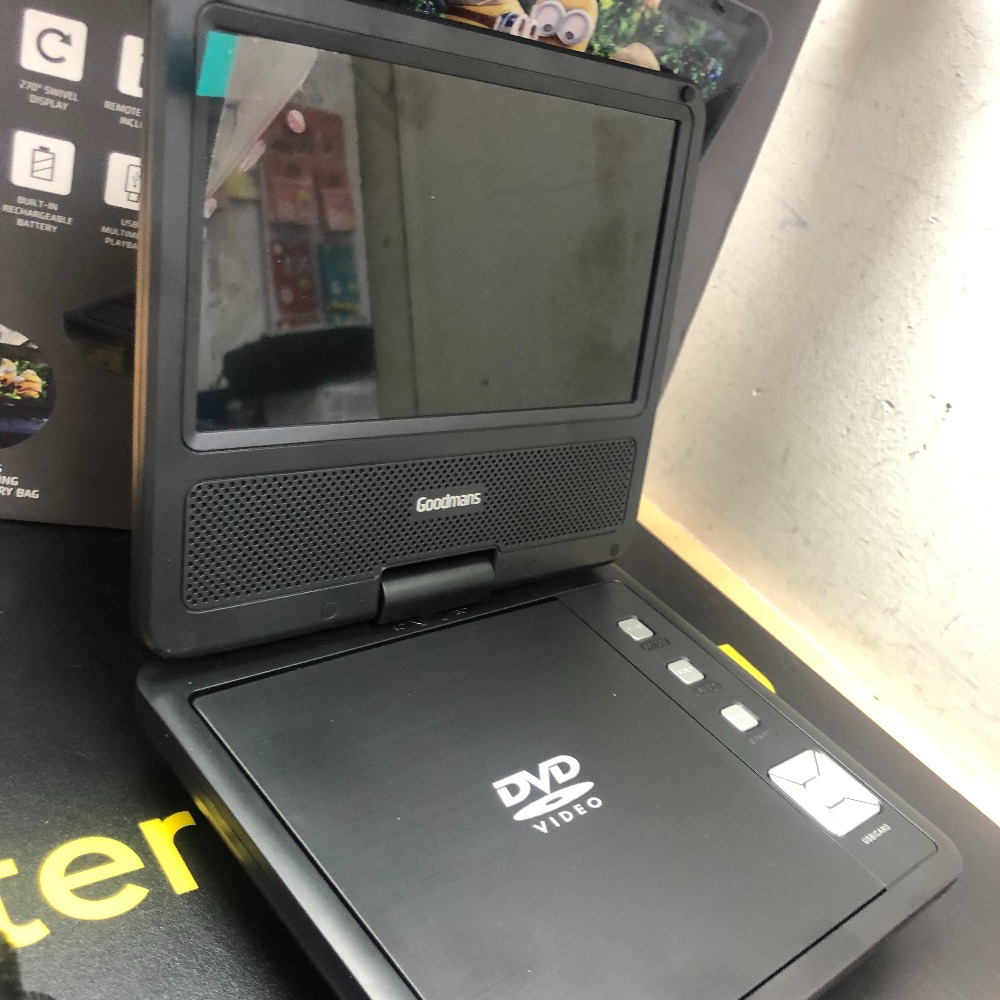 Goodmans 10'' Portable DVD/CD player Goodmans 10'' Portable DVD/CD